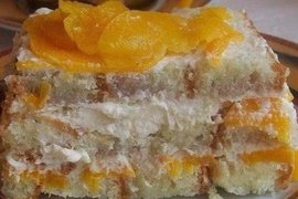 персиковый торт