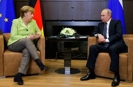 Меркель ездила к Путину за надеждой