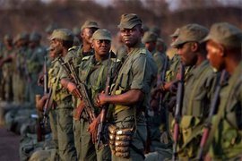 В Конго солдаты начали войну с... землетрясением
