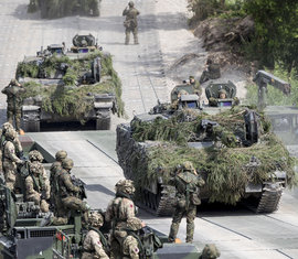 НАТО, военные учения "Железный волк", Литва