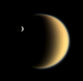 Спутник Титан, Сатурн
