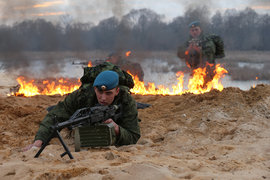 РВВДКУ, десантники, учения, Рязань