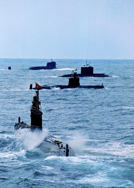 подводные лодки, Китай, ВМФ