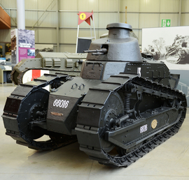 танк Renault FT-17, Бовингтонский музей танков, Великобритания