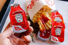 Производители кетчупа Heinz разместили на бутылке QR-код, который вел на порносайт