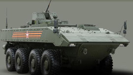 БТР "Бумеранг": Огонь на колесах