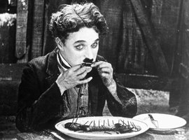 Золотая лихорадка, кадр из фильма, Чарли Чаплин