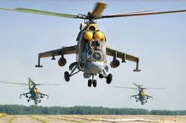 Вертолет Ми-24