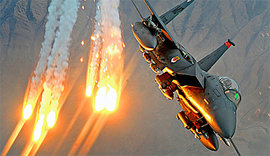 В небе американские "орлы"