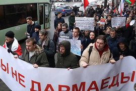 Белоруссия, митинг