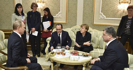 Главы МИД "нормандской четверки" намерены до 26 июня достичь соглашения по отводу танков и другого тяжелого вооружения из зоны конфликта на Украине. 