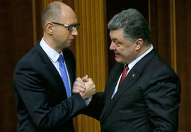 'Забрать Донбасс' - игра Яценюка против Порошенко