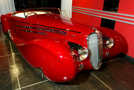 Delahaye, кабриолет, ретро, автомобиль