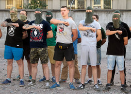 Украина, призывники