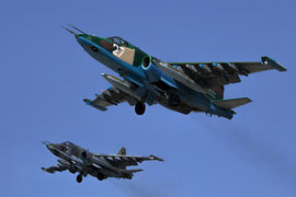 В мирном небе только 'Сушки'. ФОТОГАЛЕРЕЯ