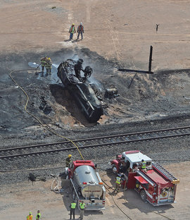 катастрофа на железной дороге