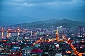 вид на город