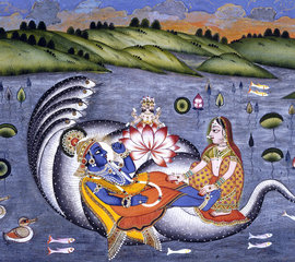 Вишну, Индия