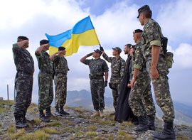 украинские военные