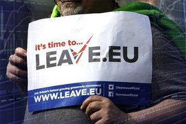 плакат за выход из ЕС