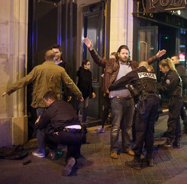 Париж, террорист