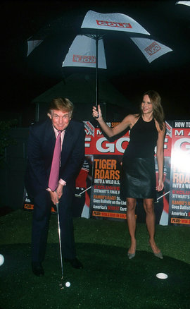 Меланья Трамп, Дональд Трамп