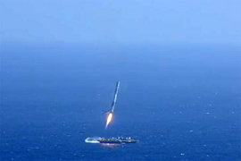 SpaceX показала видео очередной огненной катастрофы Fancon 9