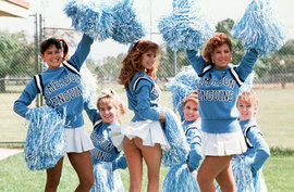 Чирлидинг, cheerleading, девушки, пампушки