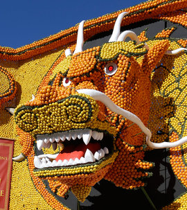 лимонный фестиваль, Франция