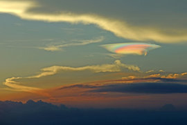 НЛО, облака