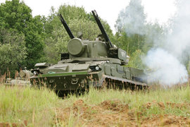 зенитный ракетно-пушечный комплекс Тунгуска