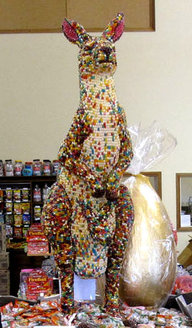 сладкий кенгуру, конфеты