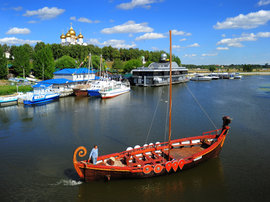 ладья, Волга