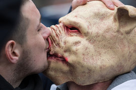 человек-свинья