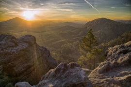 Чешская Швейцария", природа