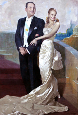 Эва Дуарте, Хуан Перон