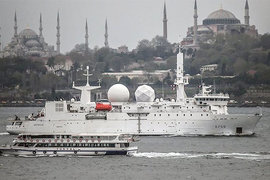 Разведывательный корабль Dupuy de Lome.