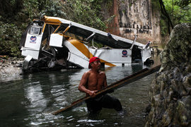 ДТП, автобус, Мексика