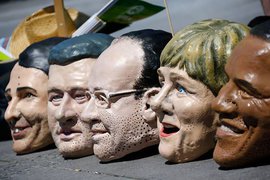 Перед саммитом G7 в Мюнхене проходят масштабные акции протеста