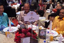 Сергей Лавров отужинал на саммите ACEAH под табличкой "Seroja"