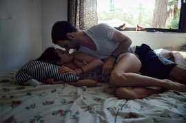 постель, мужчина, женщина