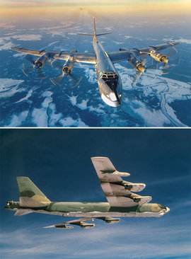 бомбардировщик Ту-95, бомбардировщик B-52