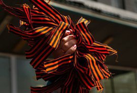 Георгиевская ленточка набирает популярность в Вашингтоне