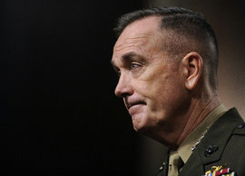 Официальный Белый дом не разделяет мнение генерала Джозефа Данфорда о том, что Россия представляет большую угрозу для США