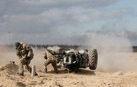 Военный полигон под Житомиром