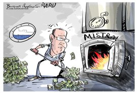 Франция теряет позиции на военном рынке из-за 'Мистралей'