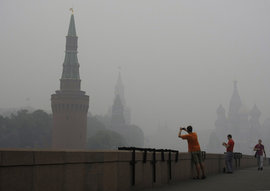 В Москве повеяло гарью