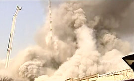 торговый центр, пожар, Тегеран