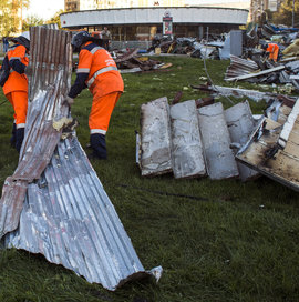 Москва, снос ларьков