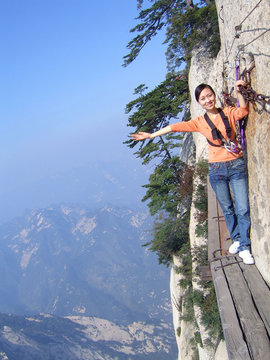 Китай, Хуаинь, гора Хуашань